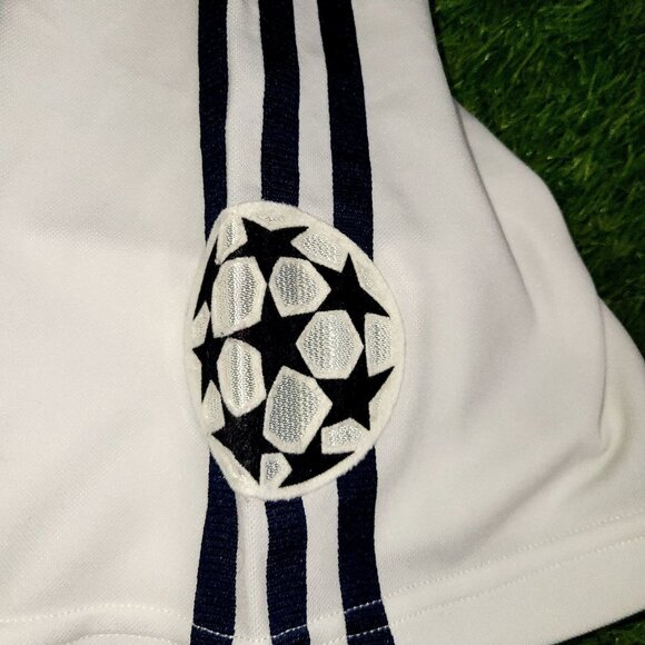 Zidane Real Madrid Centenary 2001 2002 UEFA Soccer Jersey Shirt L SKU# 134748 - Picture 5 of 10